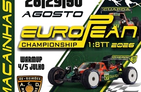 Campeonato da Europa B de 1/8 TT - 2026 - Maçainhas, Guarda